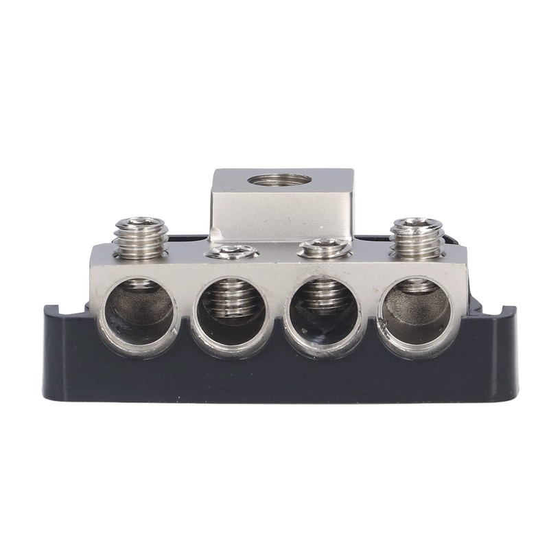Aramox 4 Way Power Distribution Block Amplifier Fuse Holder Fuse