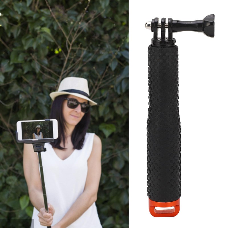 Extendable Selfie Stick with Anti-Slip Handle - Lightweight Aluminium Monopod