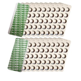 harren24 Test Tablets for Shake Testers (Rapid) for Chemical Water Analysis of pH Value (Phenol Red) and Free Chlorine (Pack of 2 x 100)