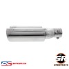 DC Sports EX-2012 Polished Universal Bolt On Exhaust Tip Fits