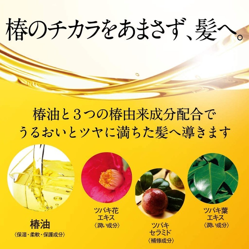 Oshima Tsubaki Premium Treatment, Camellia Oil Blend, Rinse Treatment, Damage