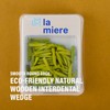 LA MIERE 100Pcs/Box Wooden Wedges, Disposable Fixing Wedge, Strong Wooden