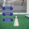 Swing Minder Putting Rail & Golf Stance Training Aid 2-in-1