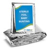 Primacare CS-6835 Sterile Foil Baby Bunting Blanket for Newborns and