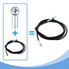 PATIKIL Cable Ball Stopper, 10pcs Gym Machine Accessories for 6mm