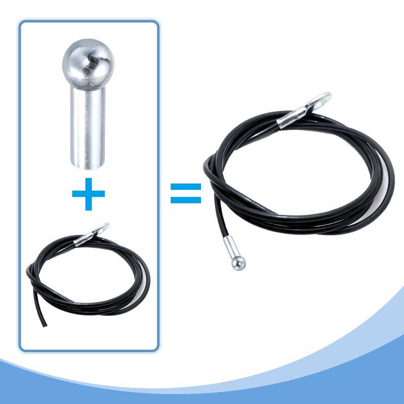 PATIKIL Cable Ball Stopper, 10pcs Gym Machine Accessories for 6mm