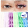 Bodermincer Extensiones de pestaas en grupos, 10-12-14-16 mm Mix14-16-18 mm