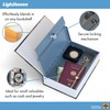 LIGHTHOUSE - Lockable Book Diversion Safe TOSCANA with Key Lock