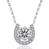 Moissanite Collection Pendant Necklace | Lab Grown 1.0ct Diamond &