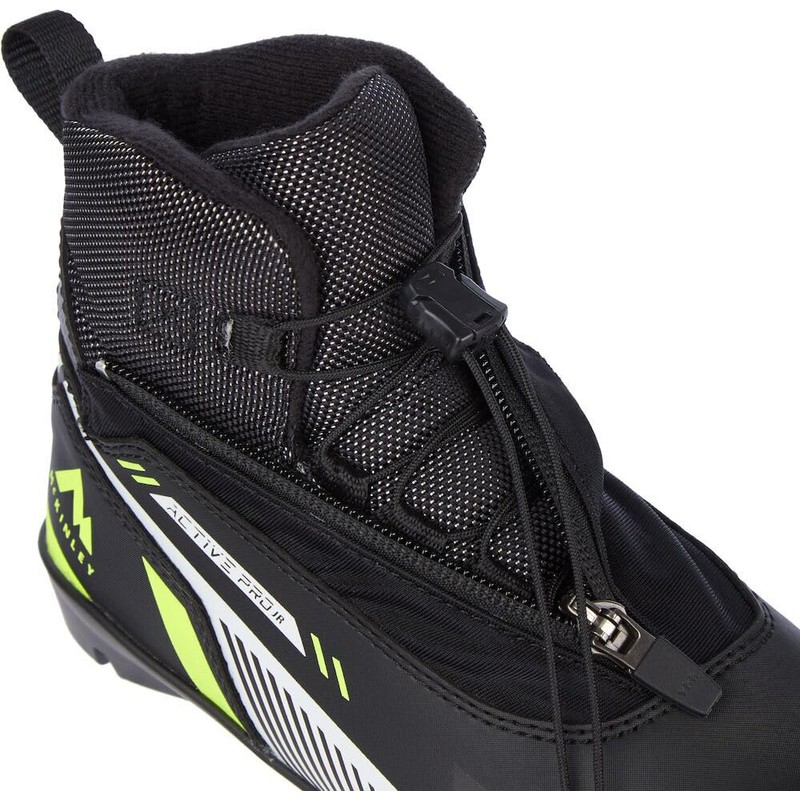 McKinley Active Pro Cross Country Shoe, Black/Yellow, X-Large, Black yellow