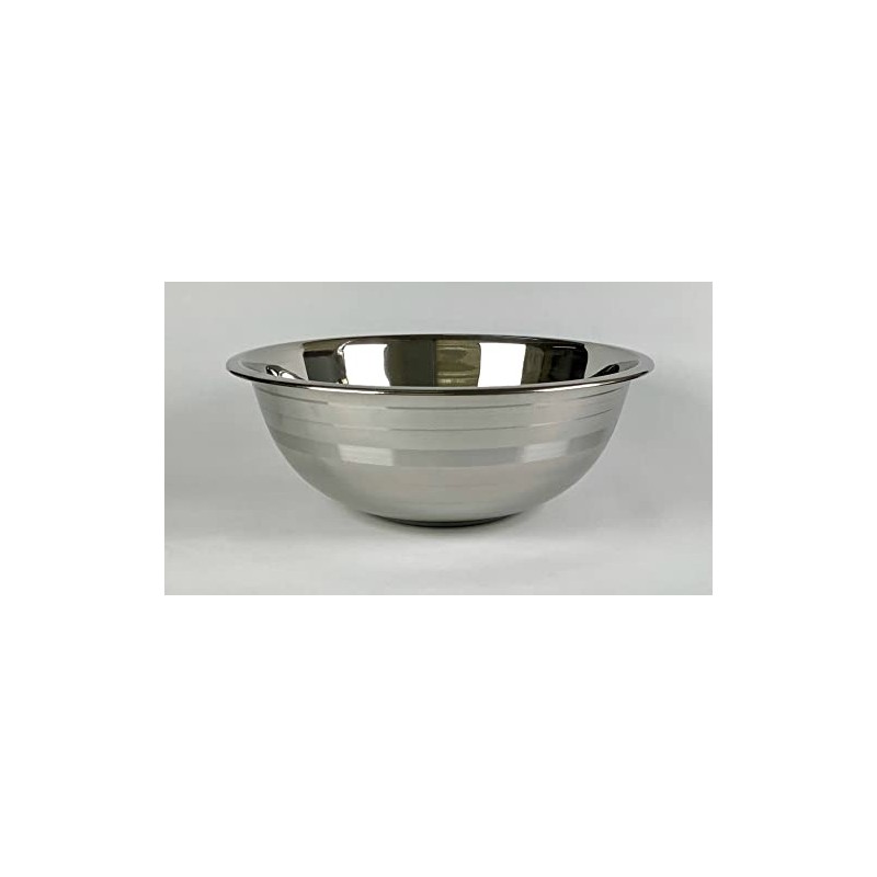 Tredoni 24 cm Semi-Deep Washing/Mixing Bowl, Multi-Purpose Cooking/Baking Bowl Made
