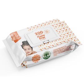 KARAN KING KARAN KING - Premium Fragranced Nappy Disposable Bags with Tie Handles (4x200) - 800 Bags (Diaper Disposal Bags, Toddler Essentials, Waste Sacks for Home & Travel)