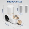 Water Filter Tap with LED Display, Includes 2 Filters, Water