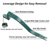 Roofing shingles removal tool roof snake tool nail puller siding