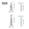 DTGN 13x32mm,13x42mm Self-Drilling Drywall Anchors with Screws Kit - 5