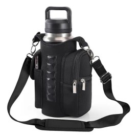 Bolsa Magnética para Botella, Celular y Accesorios – Ideal para Gym, Viajes y Deportes | Resistente y Compacta