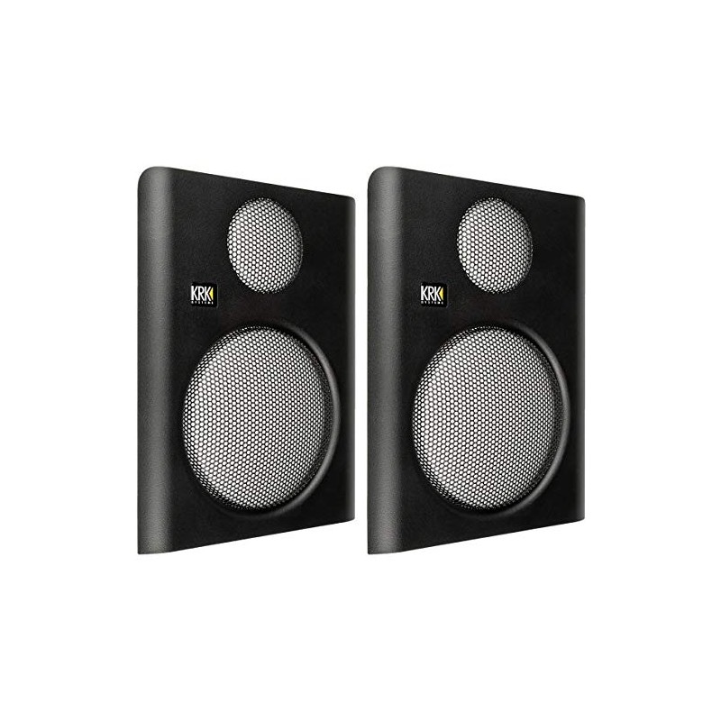 KRK Protective Grilles for RP7G4 Monitors Black, Pair (RP7G4GRLB)