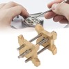 Watch Movement Holder Fixed Base Adjustable 4 Sided Watchmaker Clamp