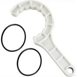 TANILES 16 Pads Salt Water Chlorinator Wrench for Hayward GLX-Cell 2" Union Pool Maintenance Tool with 2 O-Rings, White