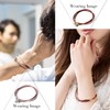 Naru Genuine Leather Braided Leather Bracelet, Men's, Women's, Matching Couples,