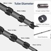 Handheld Microphone Boom Arm 6-Section Extendable Mic Arm Carbon Fiber