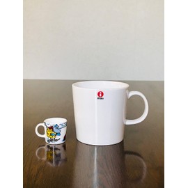 Iittala Arabia Moomin Snowhorse Minimugs x 4 Winter Christmas Tree Decorations