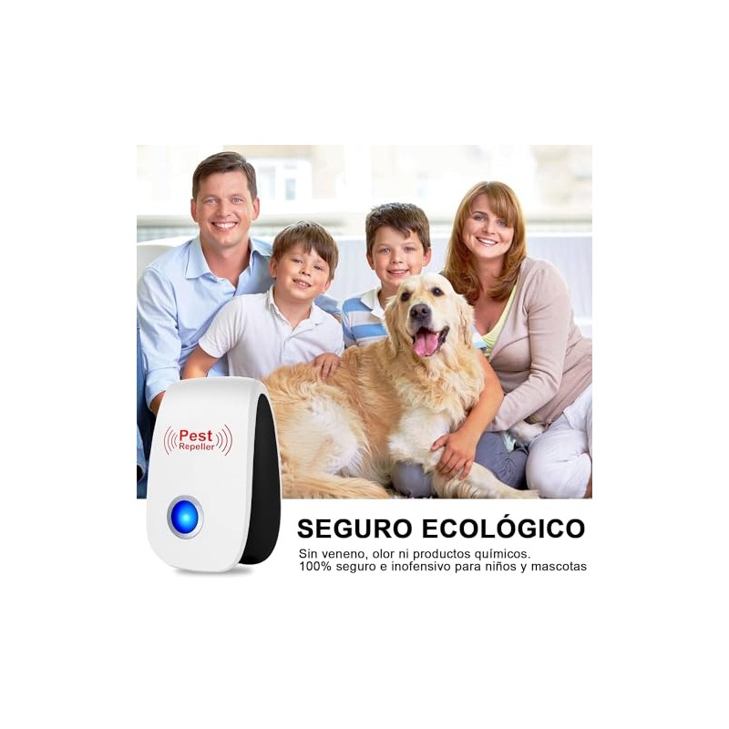 Qilay Pcs Ultrasonic Pest Repeller Indoor Electronic