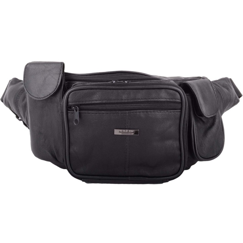 Jumbo leather bum bag