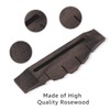 Swhmc Ukulele Piezo Bridge Pickup with Rosewood Saddle and Nut,