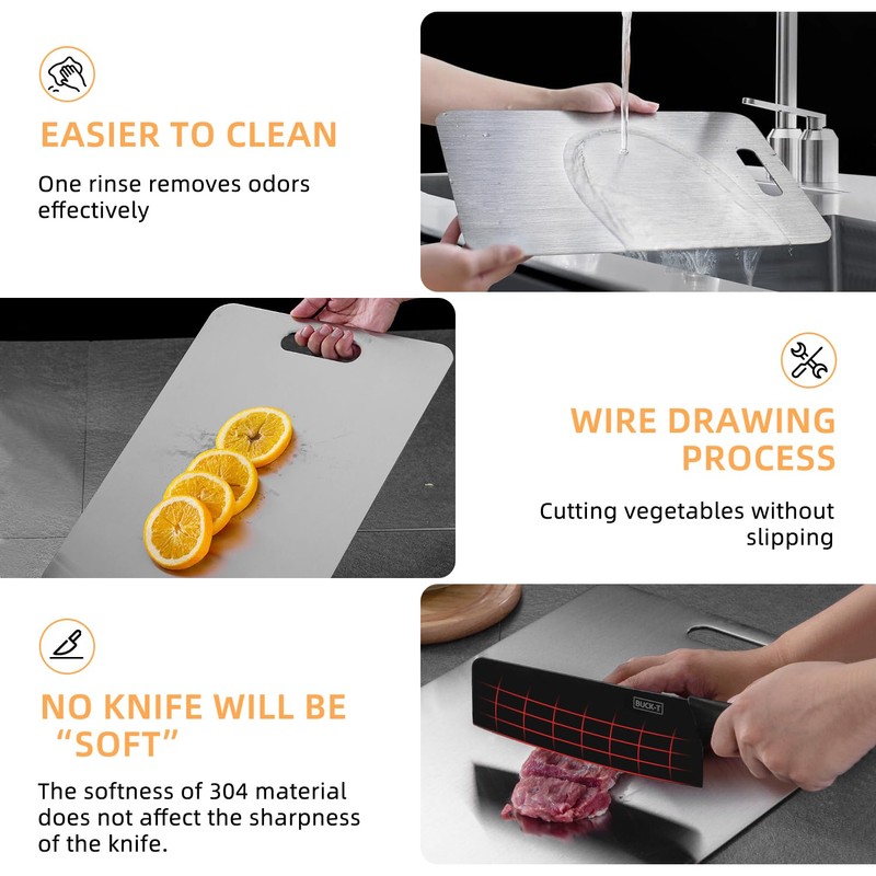 Stainless Steel Cutting Board, Cutting Boards, Mats & Sets Stainless