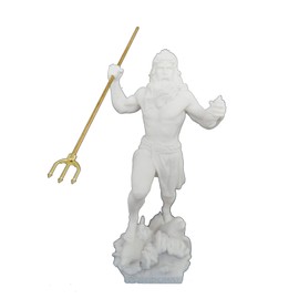 Talos Artifacts Poseidon Neptune Sculpture Ancient Greek God of The sea Active Statue