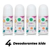 Desodorante Natural Unisex Para Niños - Kids 4 Roll On
