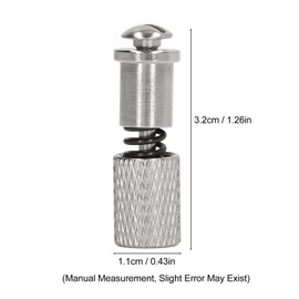 5 pieces spring foot clamp sewing machine needle presser foot sewing machine change screws clamps