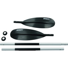 Sea Eagle 7'10" 4 Part Easy Pack Kayak Paddle with Asymetrical Fibrylon Blades