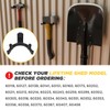 LITGURU Tool Hook for Lifetime Shed Accessories: 6 Pcs ABS