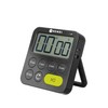HENDI Kitchen Timer, Digital, 3 Alarm Settings, Stopwatch, Fold-Out Stand,