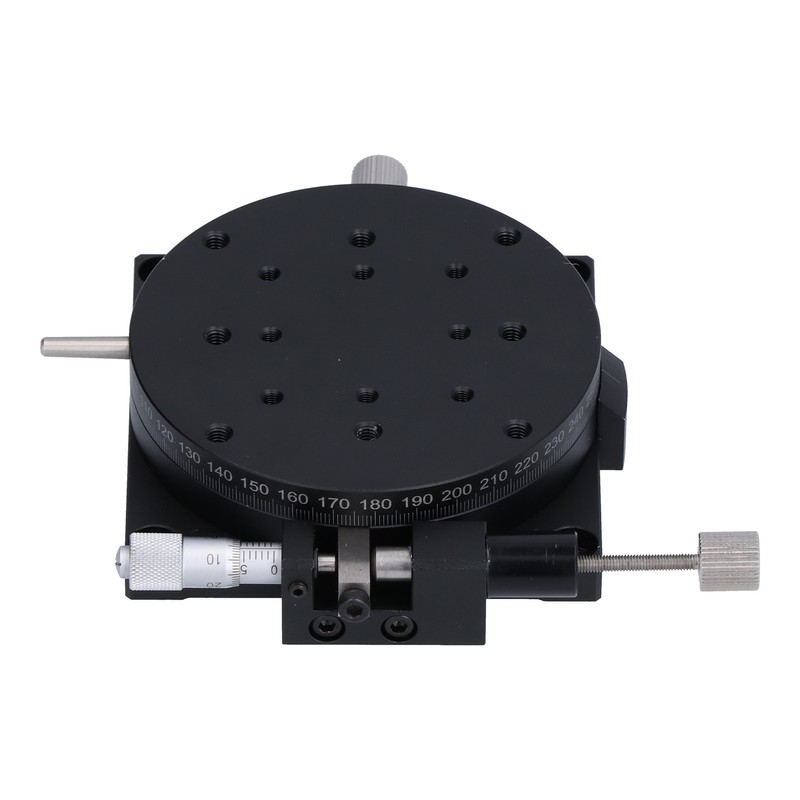 Manual Rotating Linear Stage Sliding Table Rough Tuning 360° with