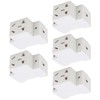 Power Socket 5 Hole 250V Durable Material Stable Sockets Safe