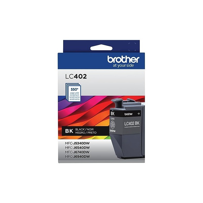 Brother Cartucho de Tinta Negro LC402BKS