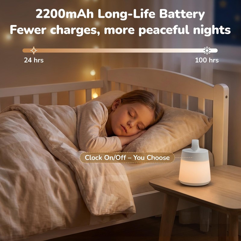 Umimile Baby Night Light with Feeding Log Timer & Clock