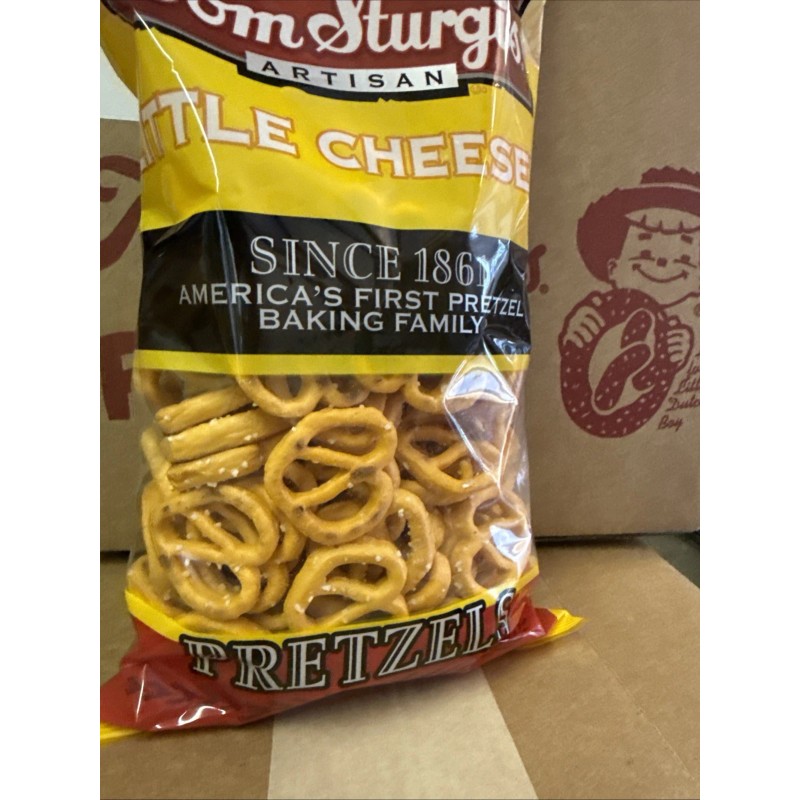 Tom Sturgis 3x Tom Sturgis Artisan Little Cheeser Specials Pretzels,