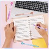 6 Diamond Pens with Crystal Top, Bulk with Black Ink