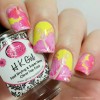 Whats Up Nails P085 Frilly Hibiscus Water Decals Sliders for