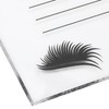 20x20cm Eyelash Extension Plastic Tray Clear Scale Transparency Eyelash Extension