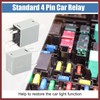HEROFFIX 2pcs 4 Pin Automotive Power Relay 68083380AA 12VDC for