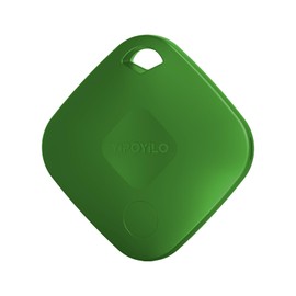 Yipoyilo Real-time Positioning Air Tracker Tag, Key Finder, Work with Google Find Hub(Only for Android, Not for iOS), Bluetooth Tracker for Luggage, Backpack etc, 1 Pack Warm Green