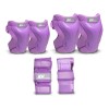 Set De Protecciones Patinaje Pro Lila, Rollerface