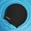 COPOZZ Extra Large Swim Cap, Designed for Long Hair Braids