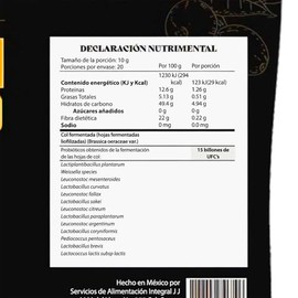 BEBIDA DORADA CON PROBIOTICOS 200 G