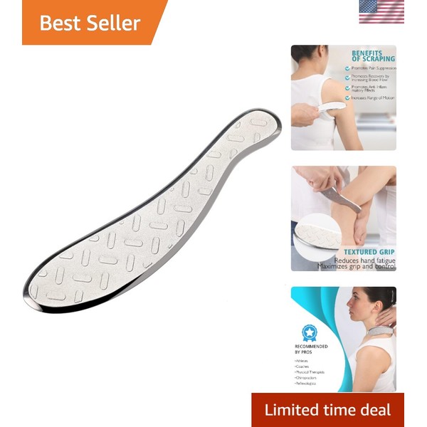Versatile Gua Sha Scraping Tool - Superior Stainless Steel Massage